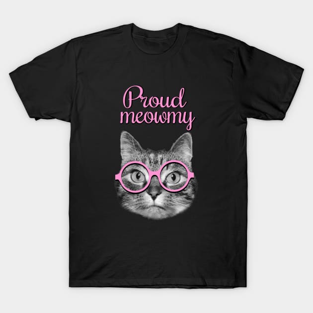 Proud meowmy T-Shirt by Purrfect